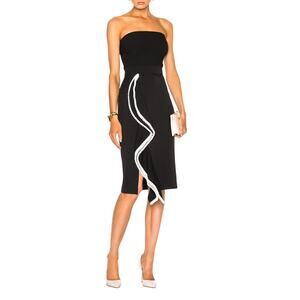 Alexis Peyton Black Sheath Dress Size Small